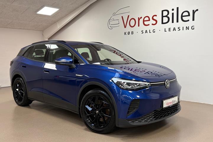 Blå VW ID.4 fra 2021
