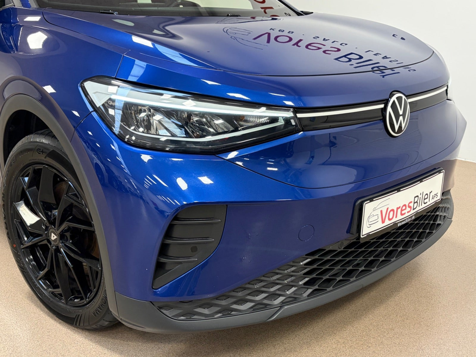 Blå VW ID.4 fra 2021