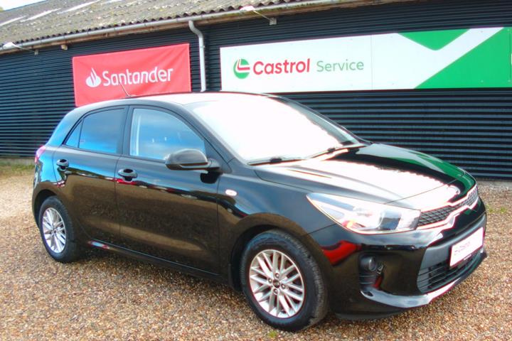 Sort Kia Rio fra 2020