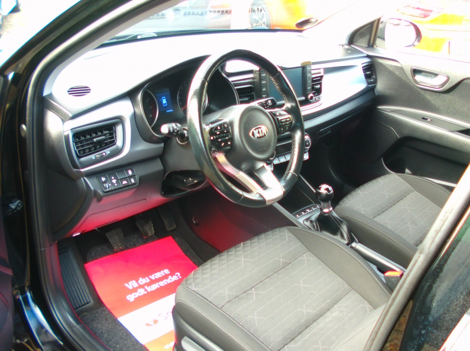 Sort Kia Rio fra 2020