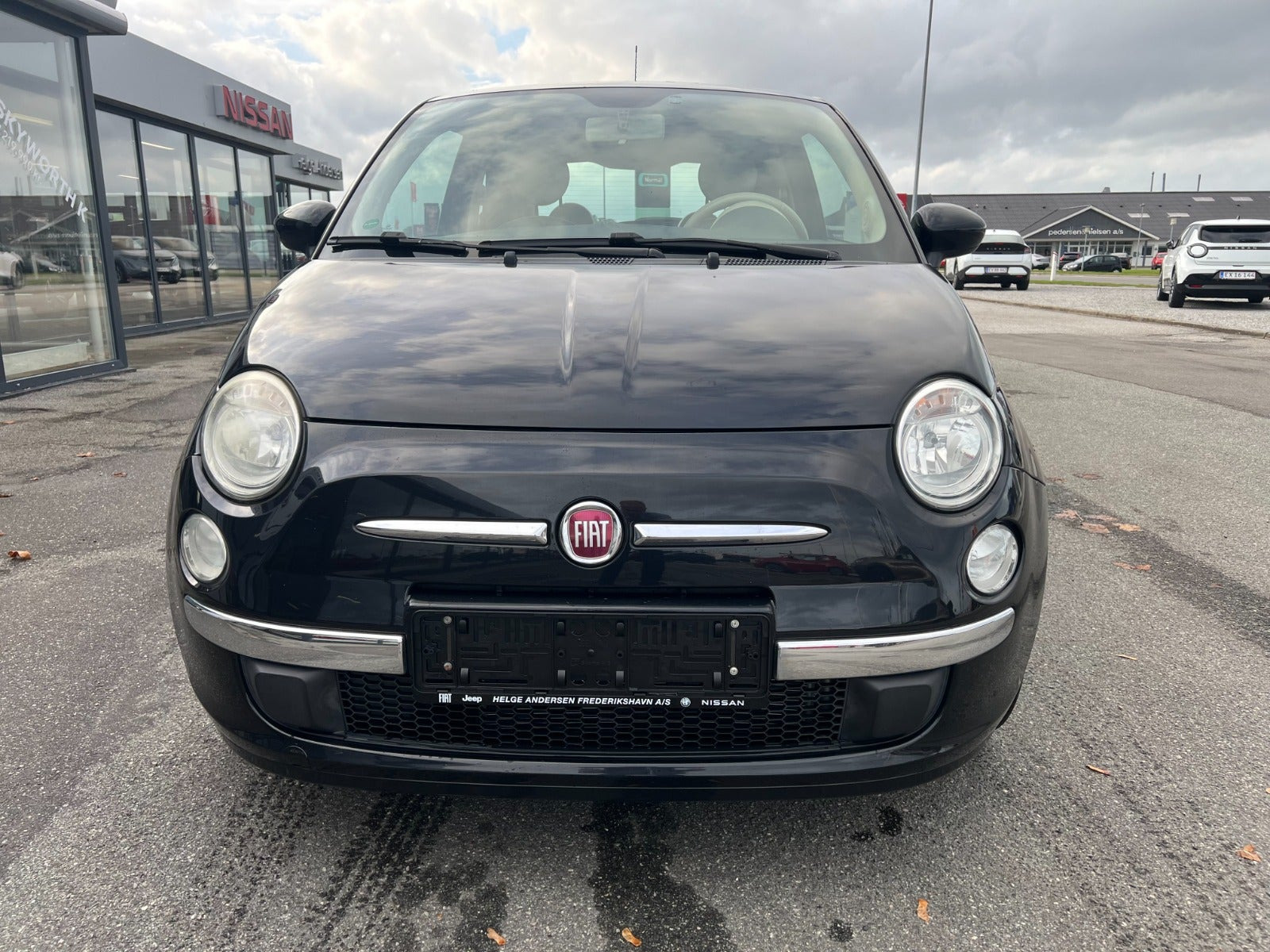 Sort Fiat 500 fra 2011