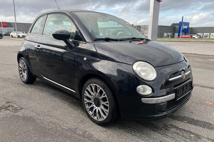 Sort Fiat 500 fra 2011