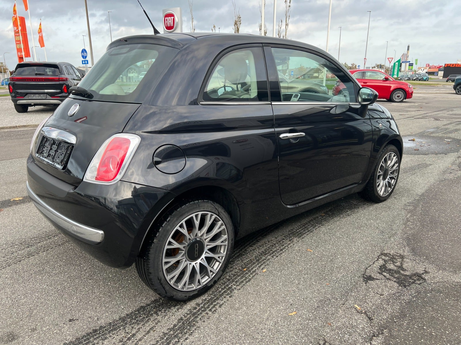 Sort Fiat 500 fra 2011