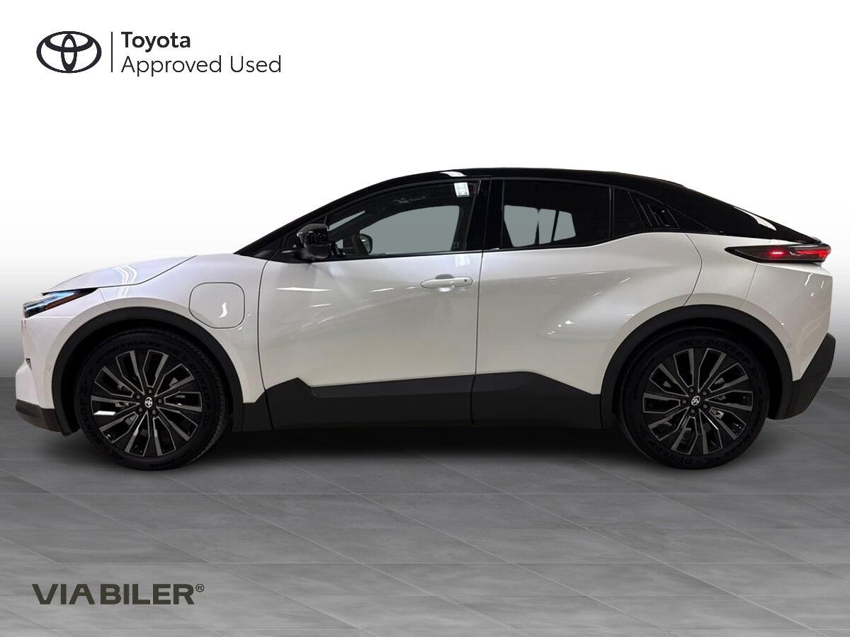 Hvid Toyota Toyota C-HR+ fra 2026