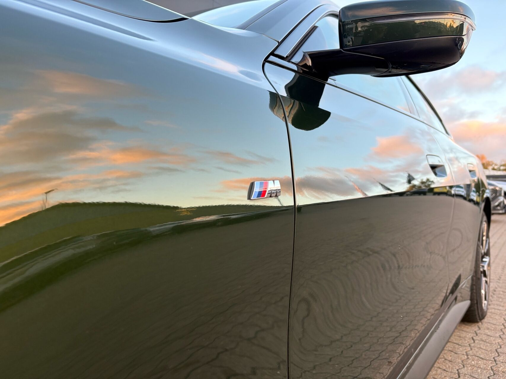 Grøn BMW i4 fra 2022