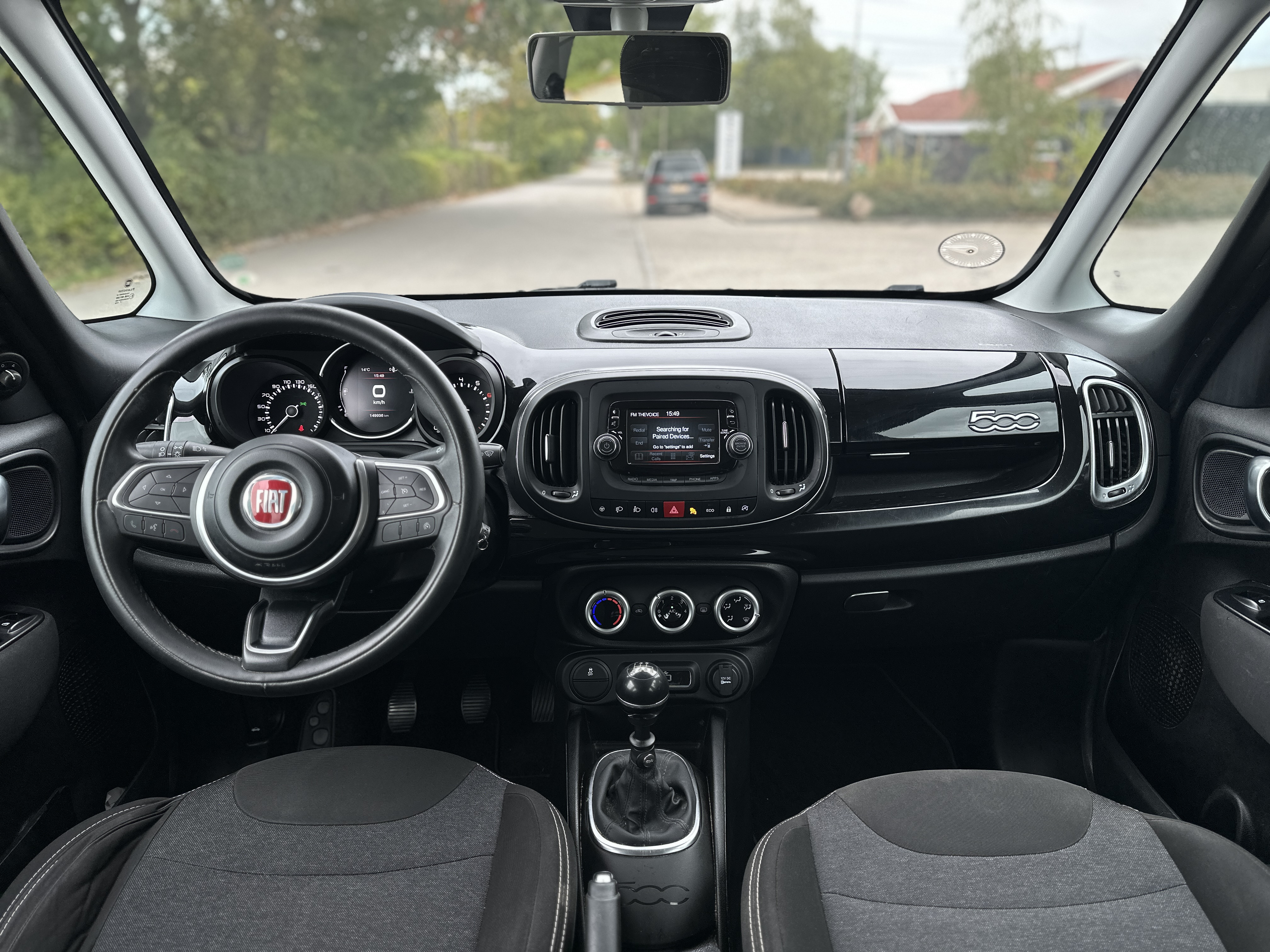 Sort Fiat 500L Wagon fra 2019