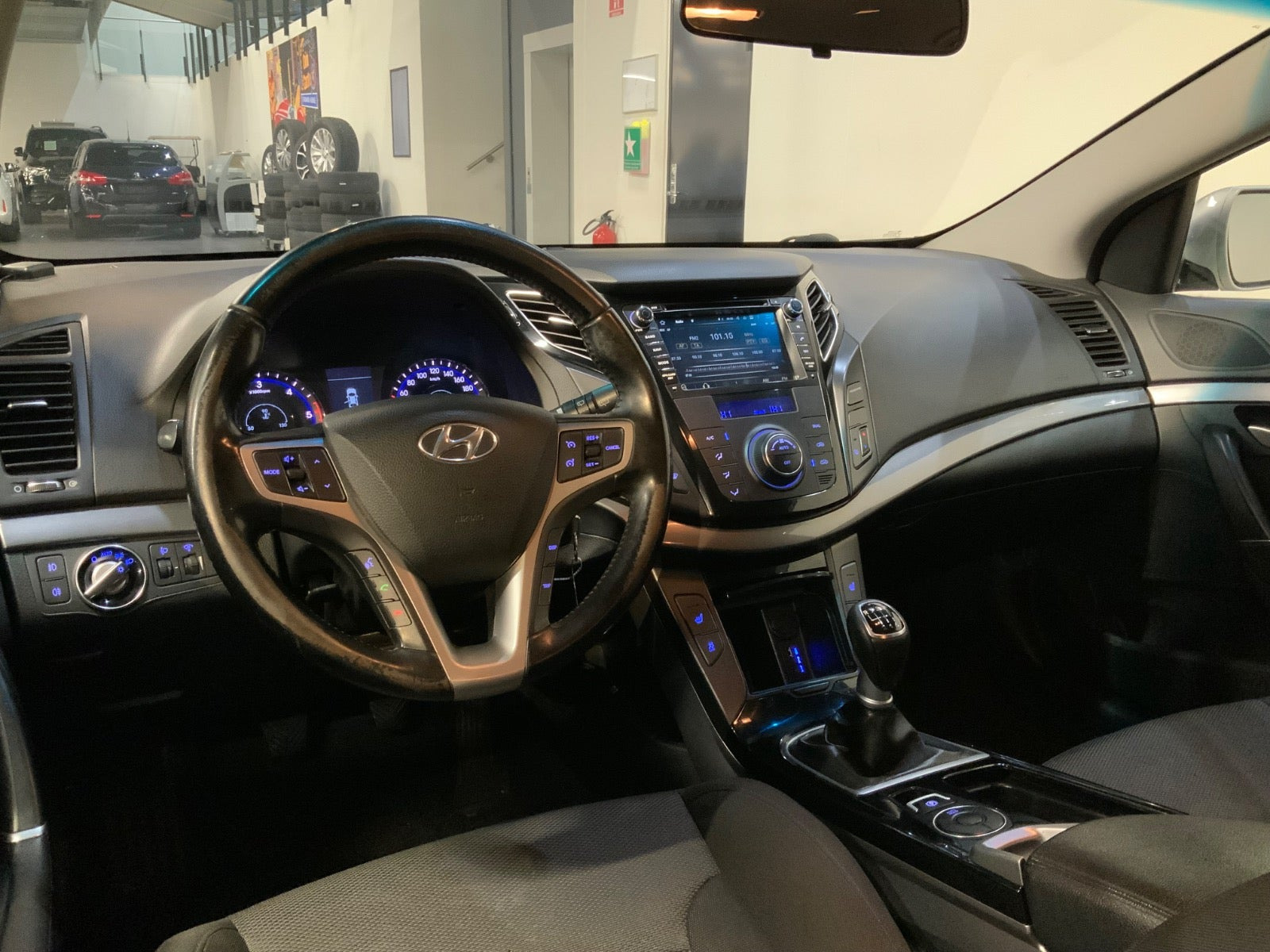 Sølv Hyundai i40 fra 2014
