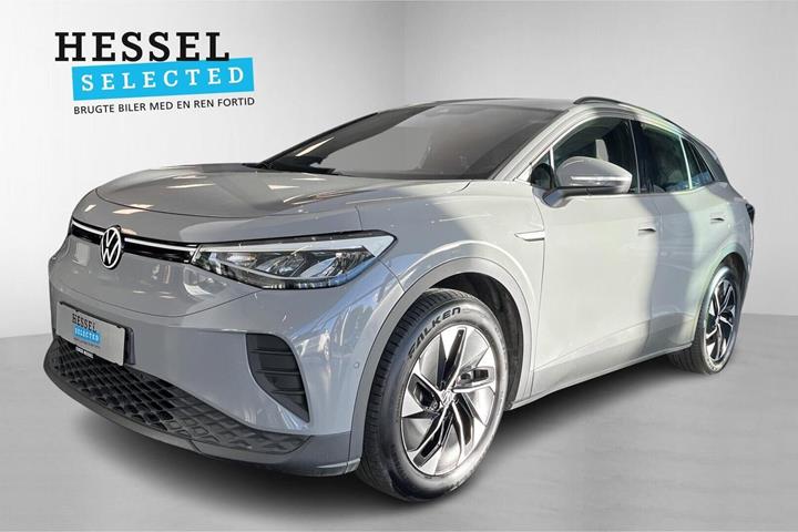 Grå VW ID.4 fra 2023 set udefra