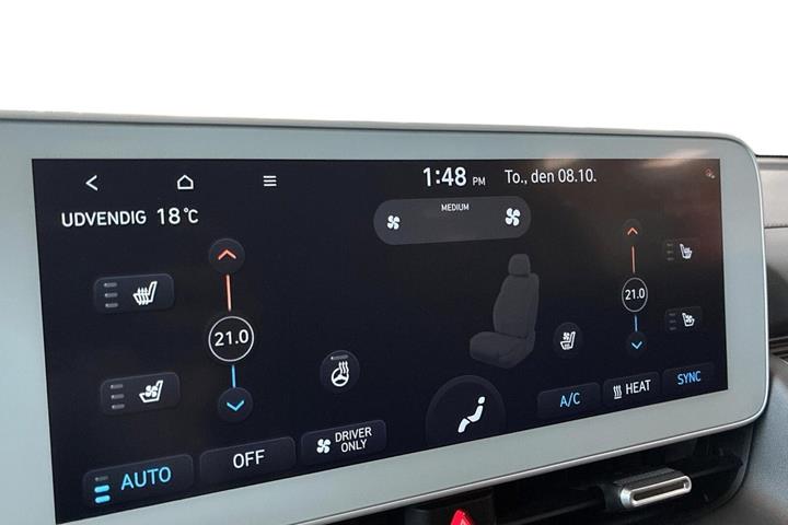 Grå Hyundai Ioniq 5 fra 2022
