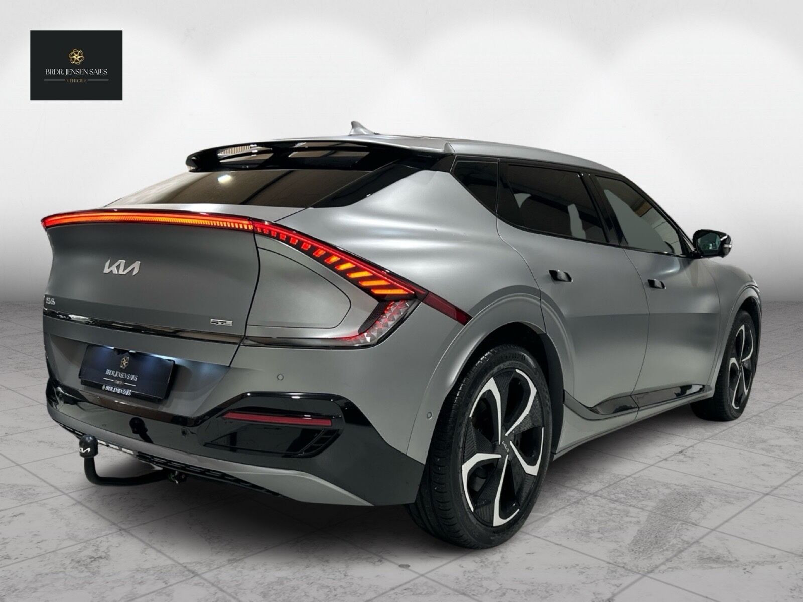 Grå Kia EV6 fra 2022