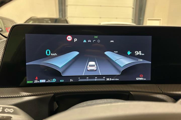 Grå Kia EV6 fra 2022