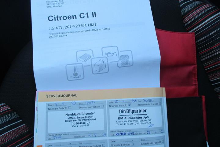 Sølv Citroën C1 fra 2017