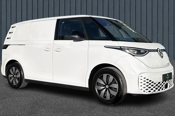 Hvid VW ID.Buzz fra 2024