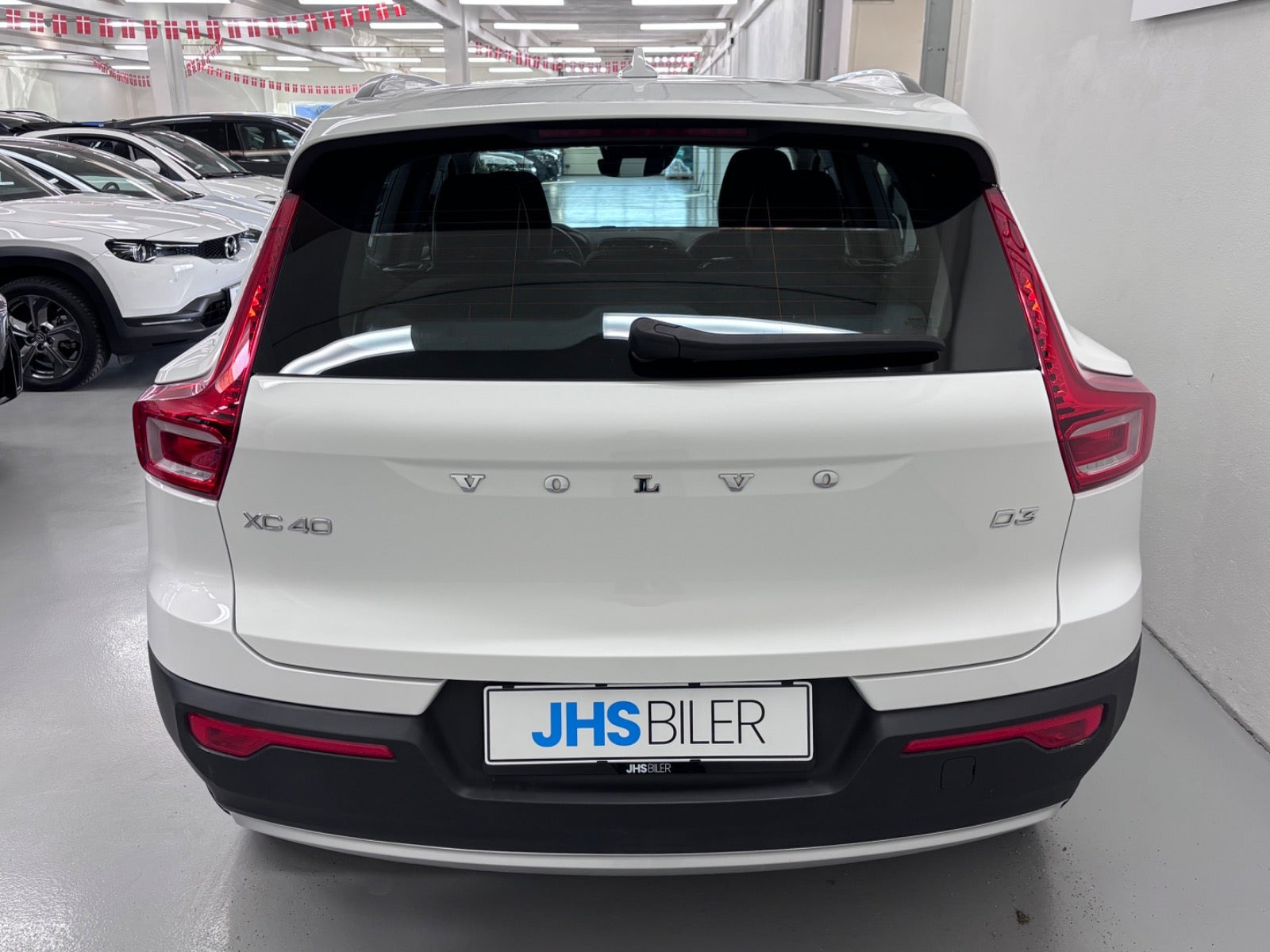 Hvid Volvo XC40 fra 2019