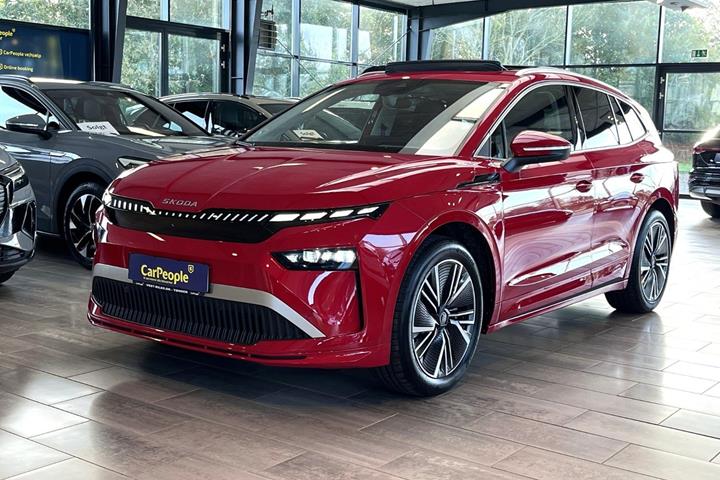 Rød Skoda Enyaq fra 2026