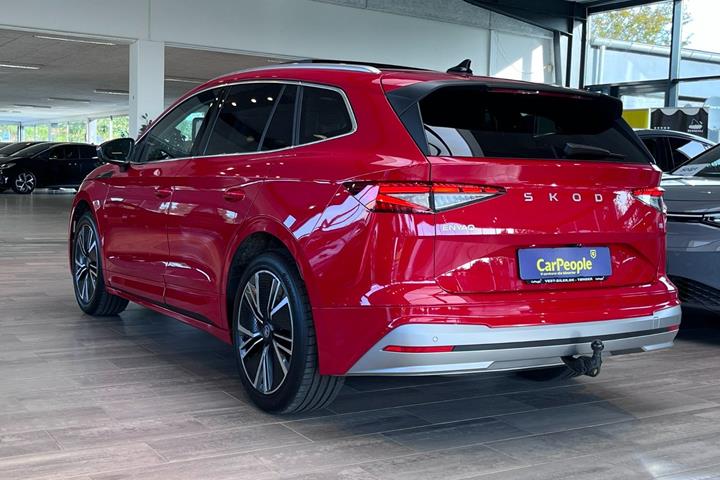 Rød Skoda Enyaq fra 2026