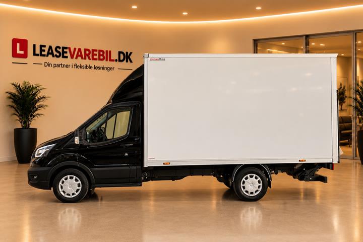 Sort Ford Transit 350 L4 Chassis fra 2022