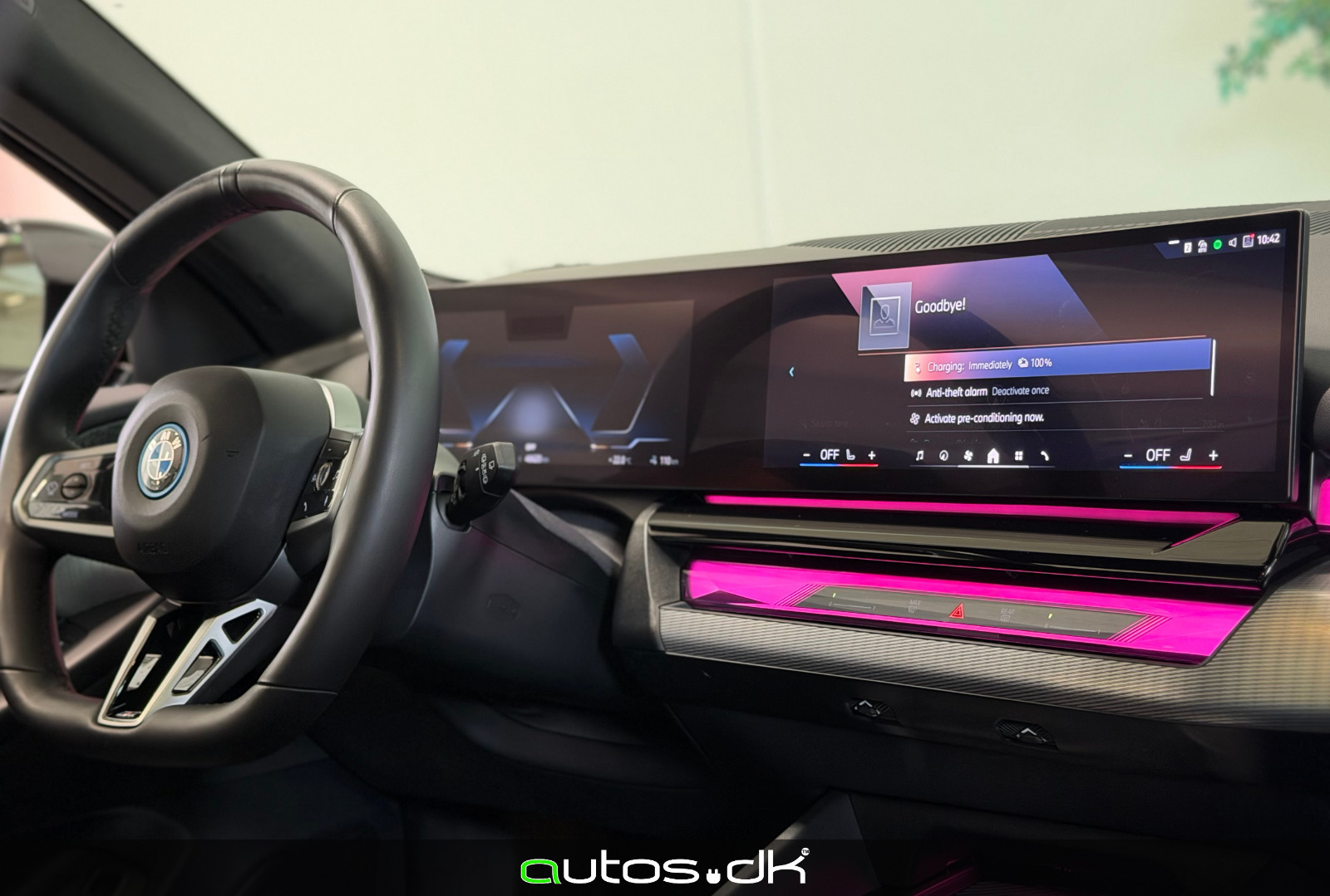 Hvid BMW i5 fra 2025