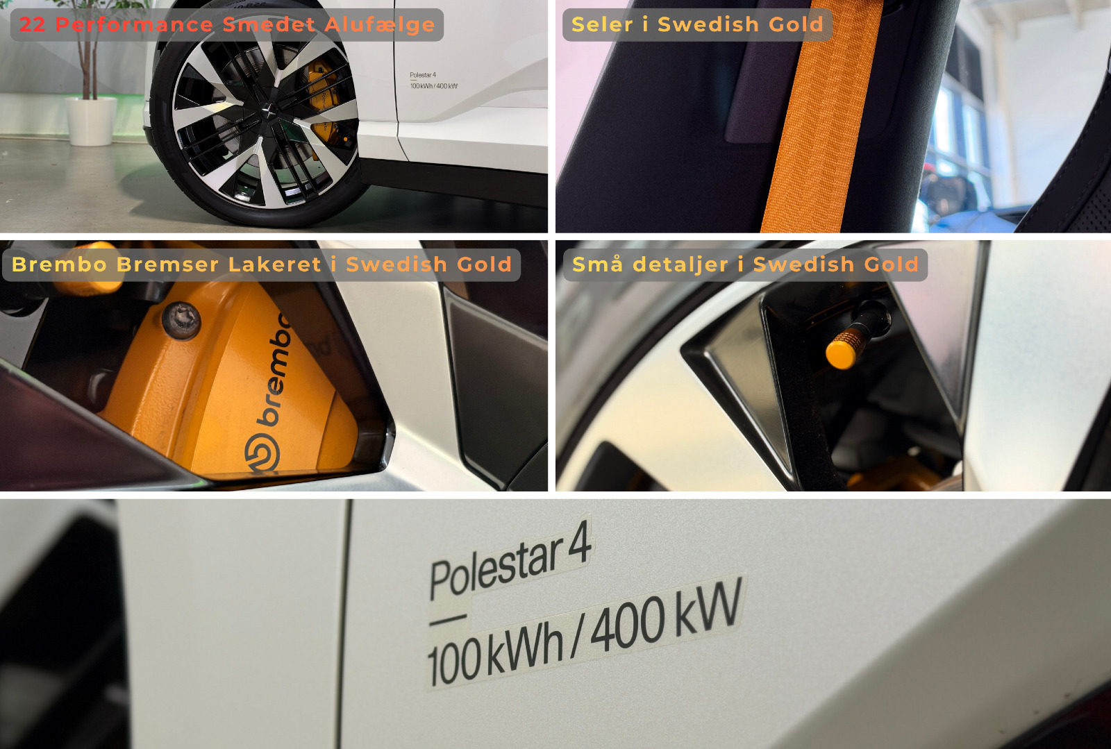 Hvid Polestar 4 fra 2026