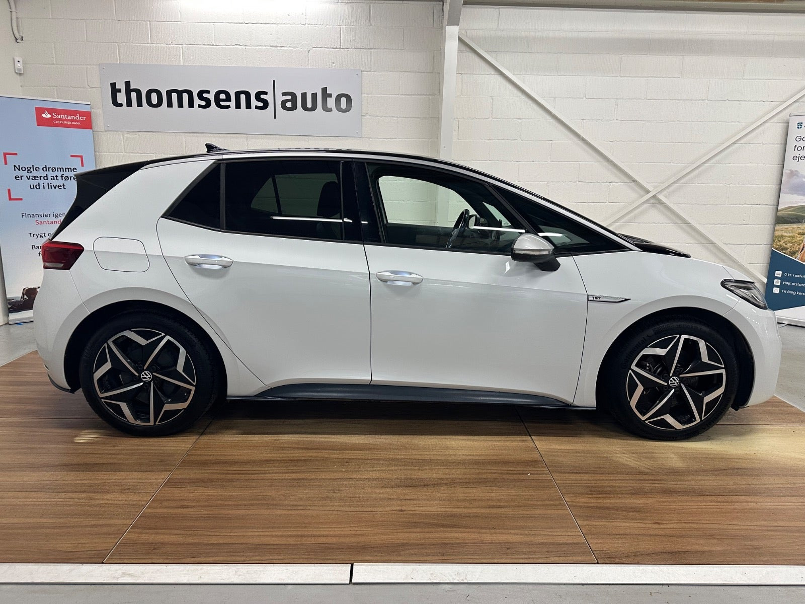 Hvid VW ID.3 fra 2021
