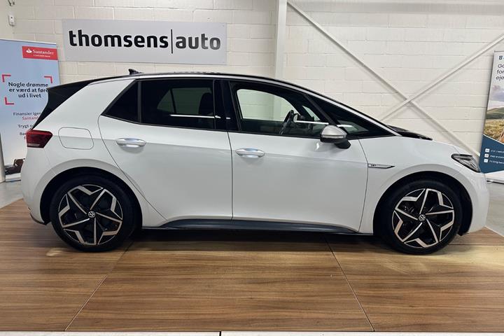 Hvid VW ID.3 fra 2021