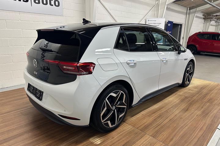 Hvid VW ID.3 fra 2021
