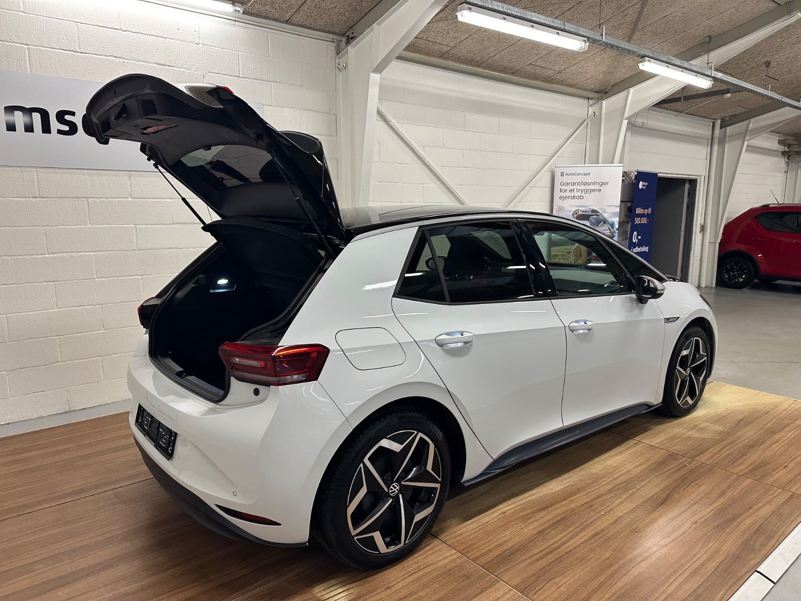 Hvid VW ID.3 fra 2021