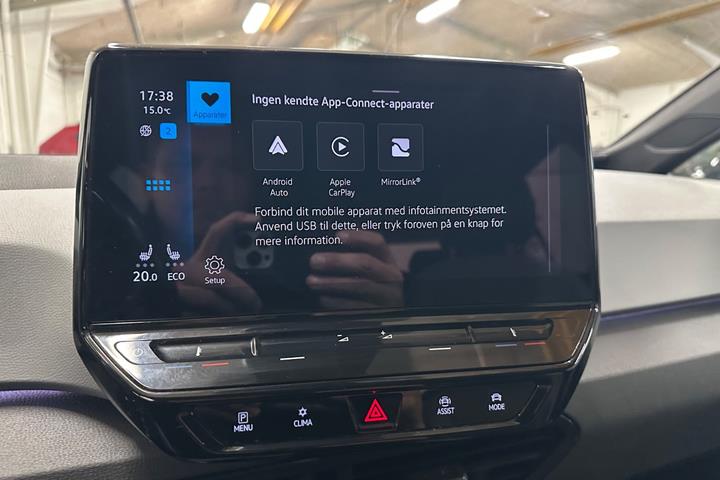 Hvid VW ID.3 fra 2021