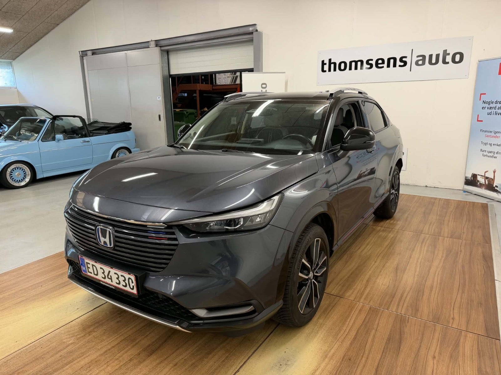 Grå Honda HR-V fra 2022