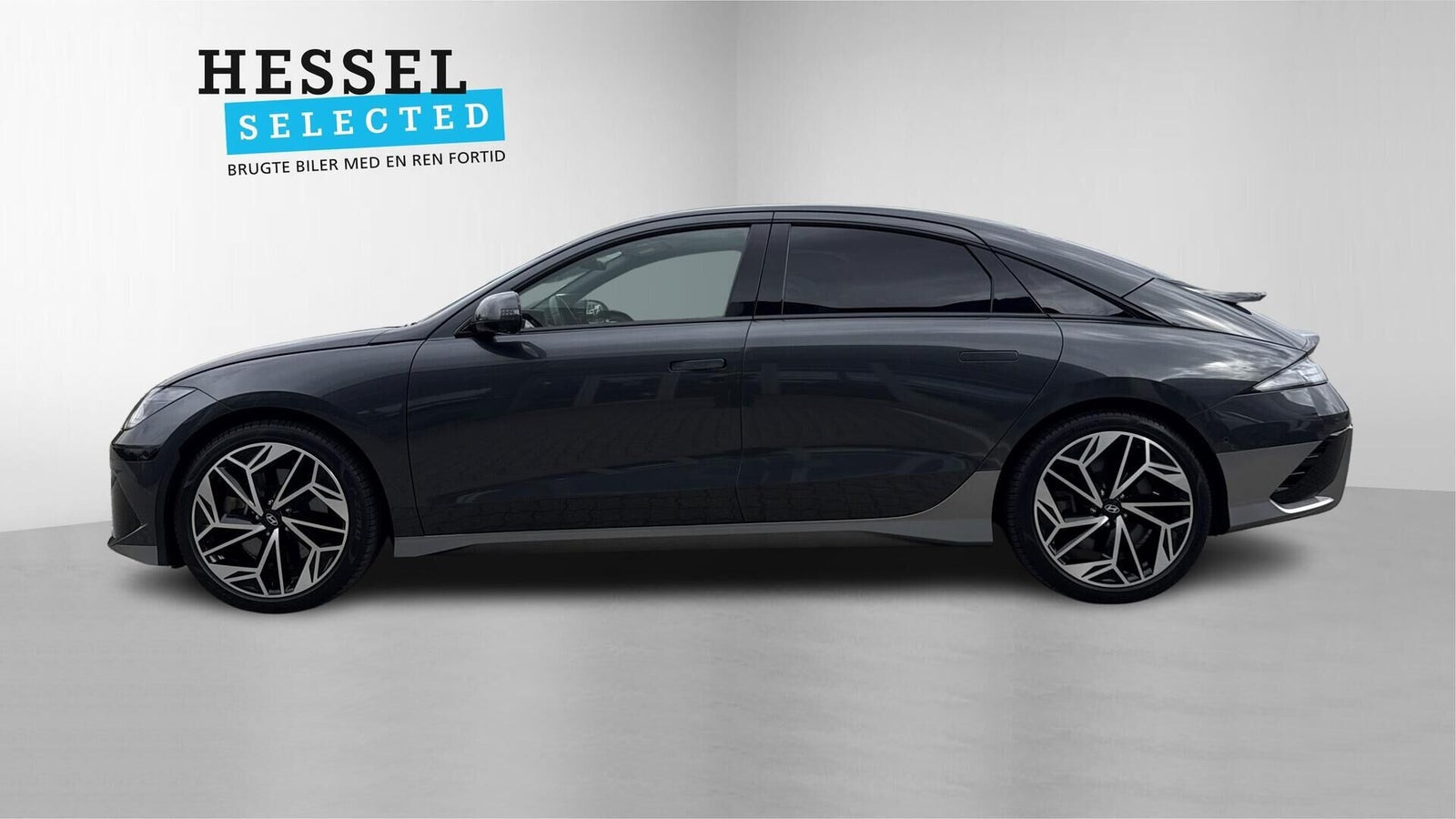 Grå Hyundai Ioniq 6 fra 2023