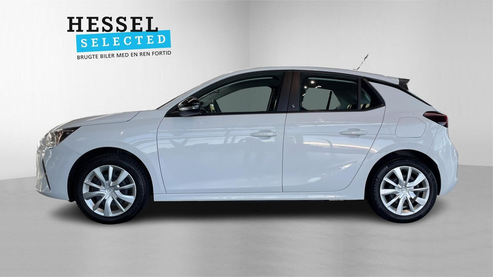 Hvid Opel Corsa-e fra 2022