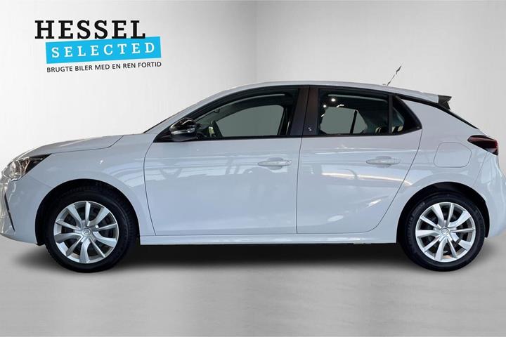 Hvid Opel Corsa-e fra 2022