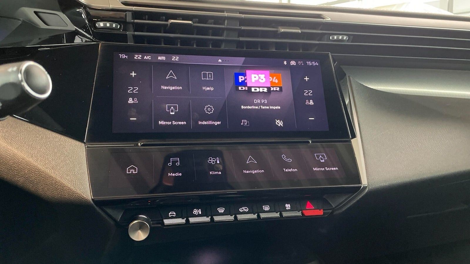 Hvid Peugeot E-308 fra 2023