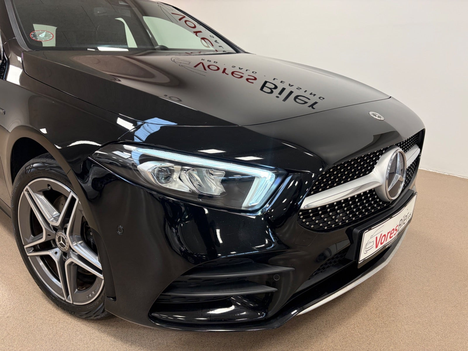Sort Mercedes A250 e fra 2021