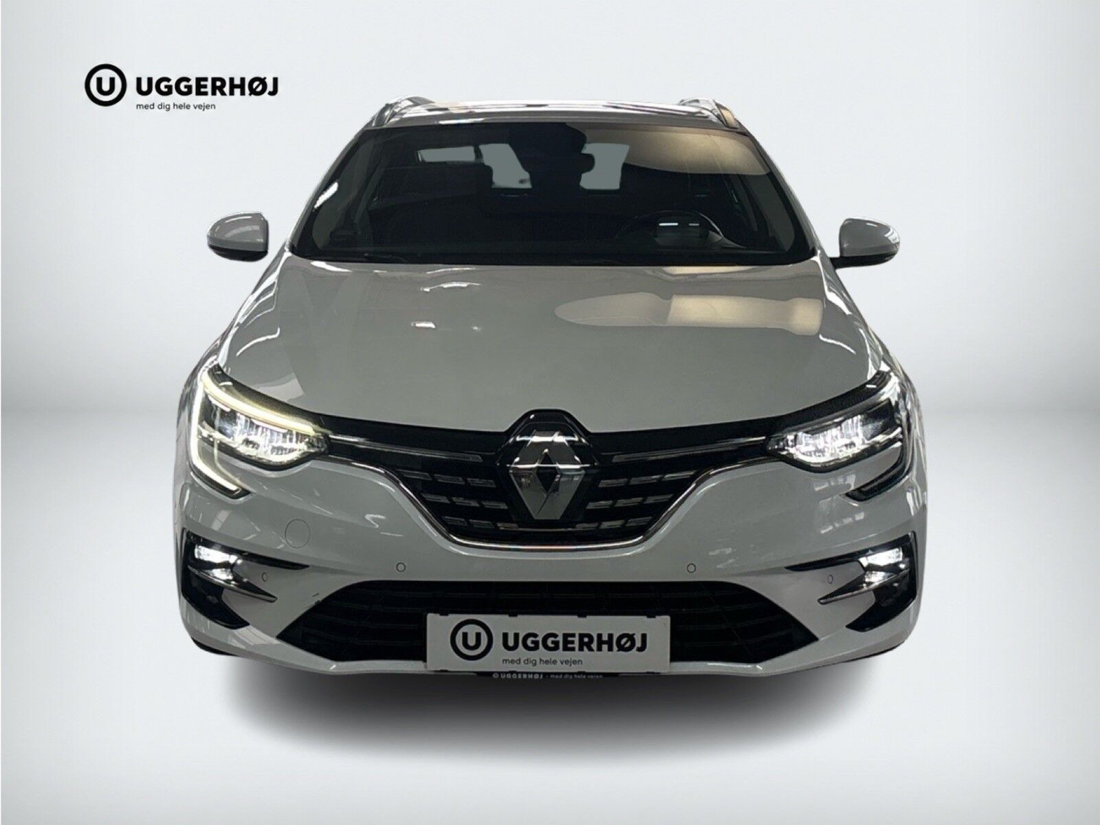 Hvid Renault Megane IV fra 2021