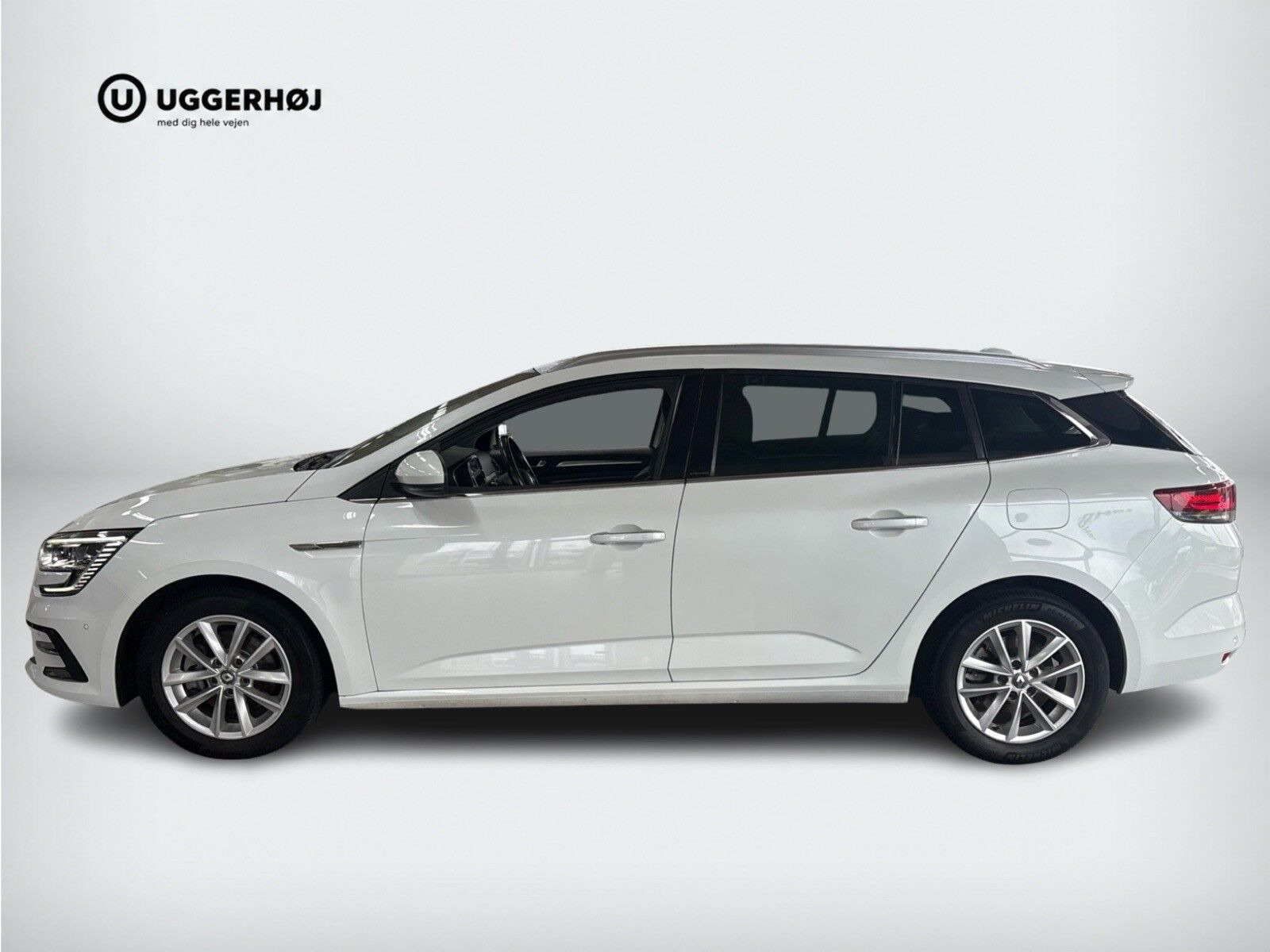 Hvid Renault Megane IV fra 2021