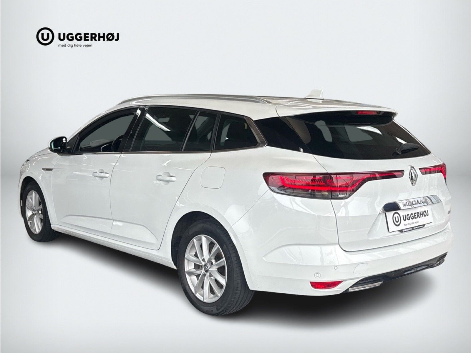 Hvid Renault Megane IV fra 2021