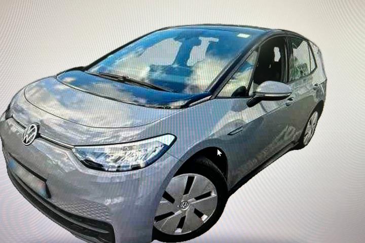 Grå VW ID.3 fra 2023