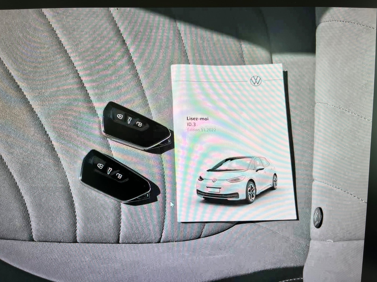 Grå VW ID.3 fra 2023