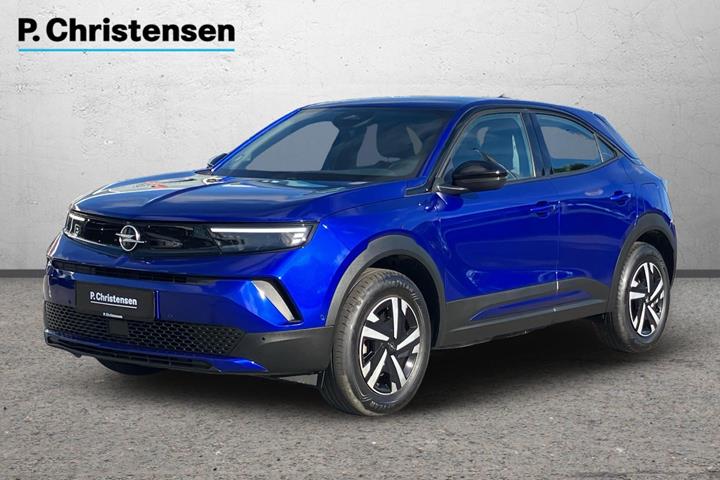 Blå Opel Mokka-e fra 2025
