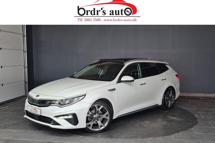 Hvid Kia Optima fra 2020