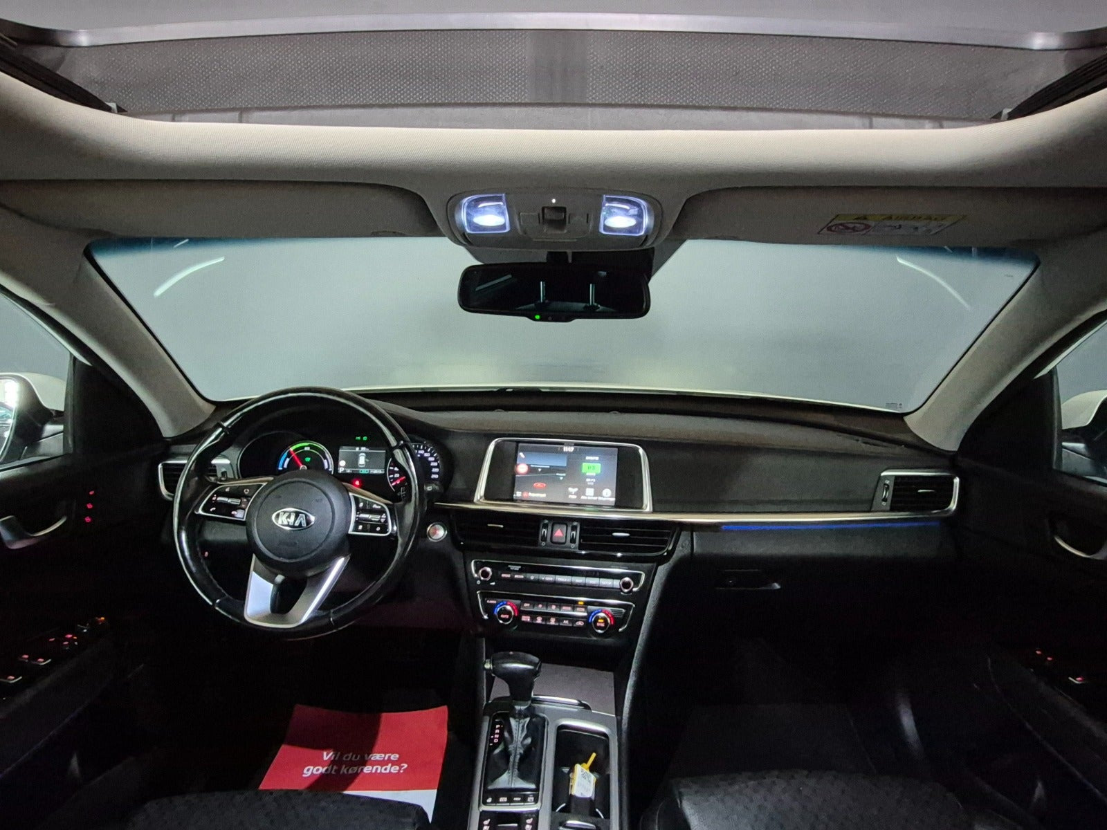 Hvid Kia Optima fra 2020