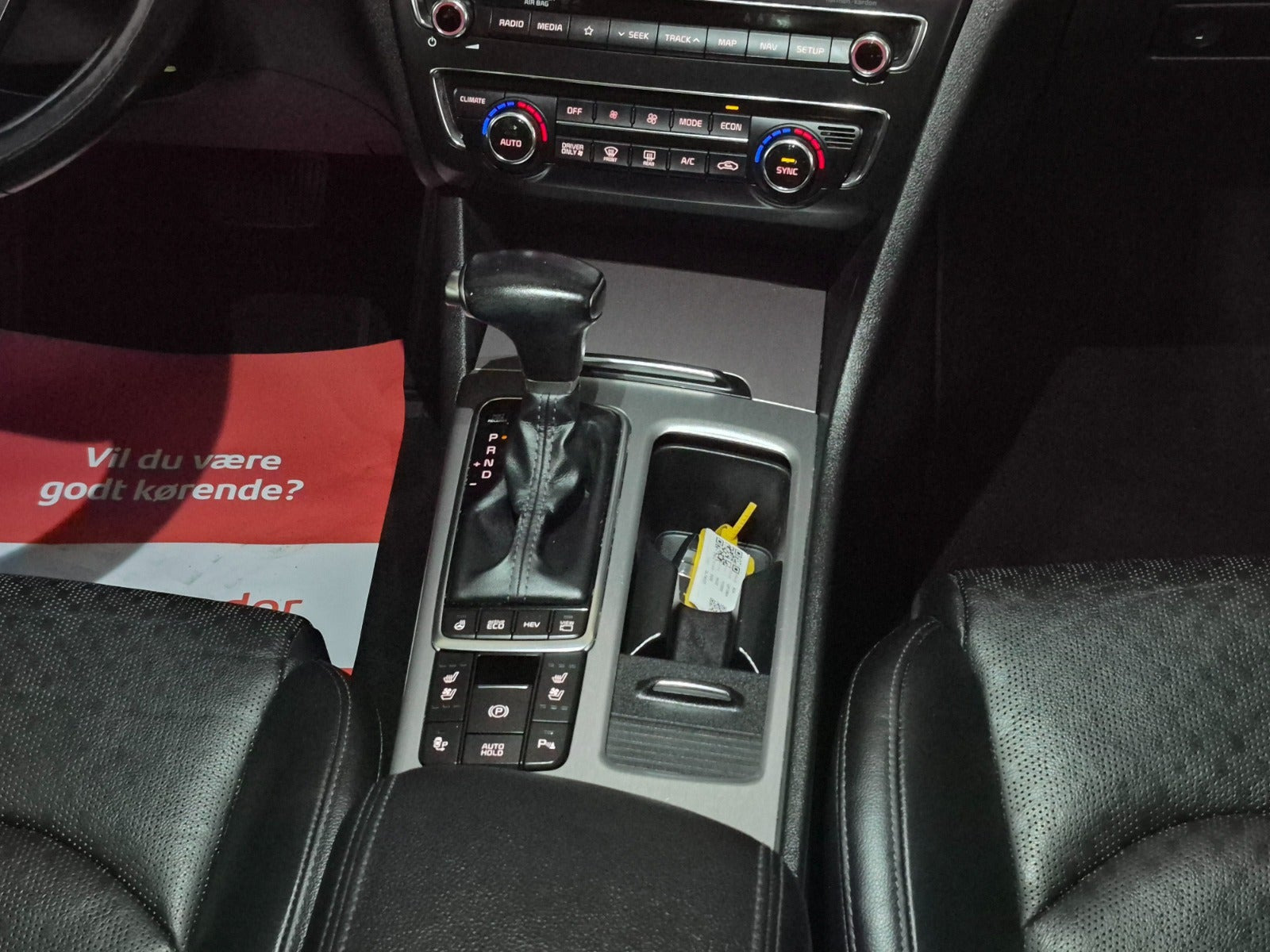 Hvid Kia Optima fra 2020