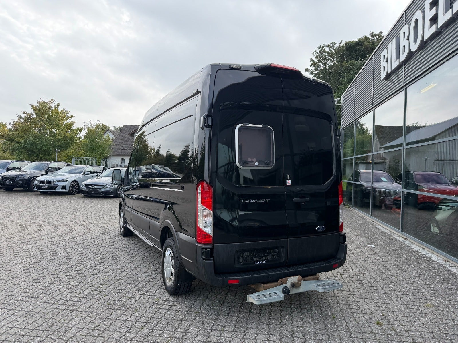 Sort Ford Transit 350 L2 Van fra 2021