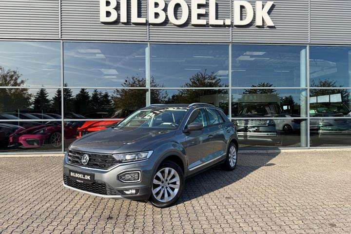 Grå VW T-Roc fra 2020