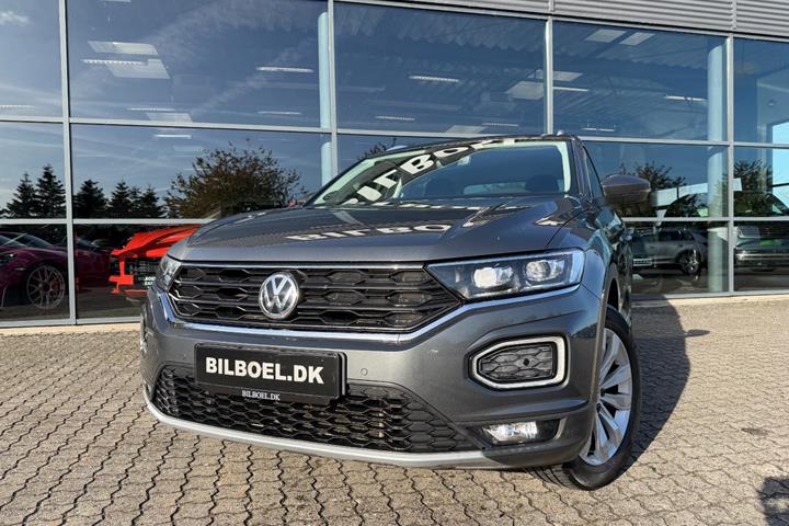 Grå VW T-Roc fra 2020