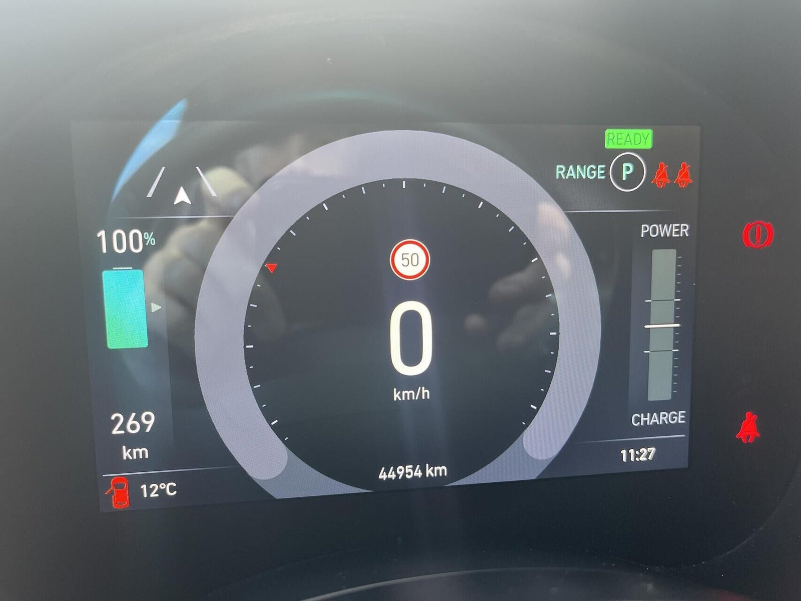 Hvid Fiat 500e fra 2021