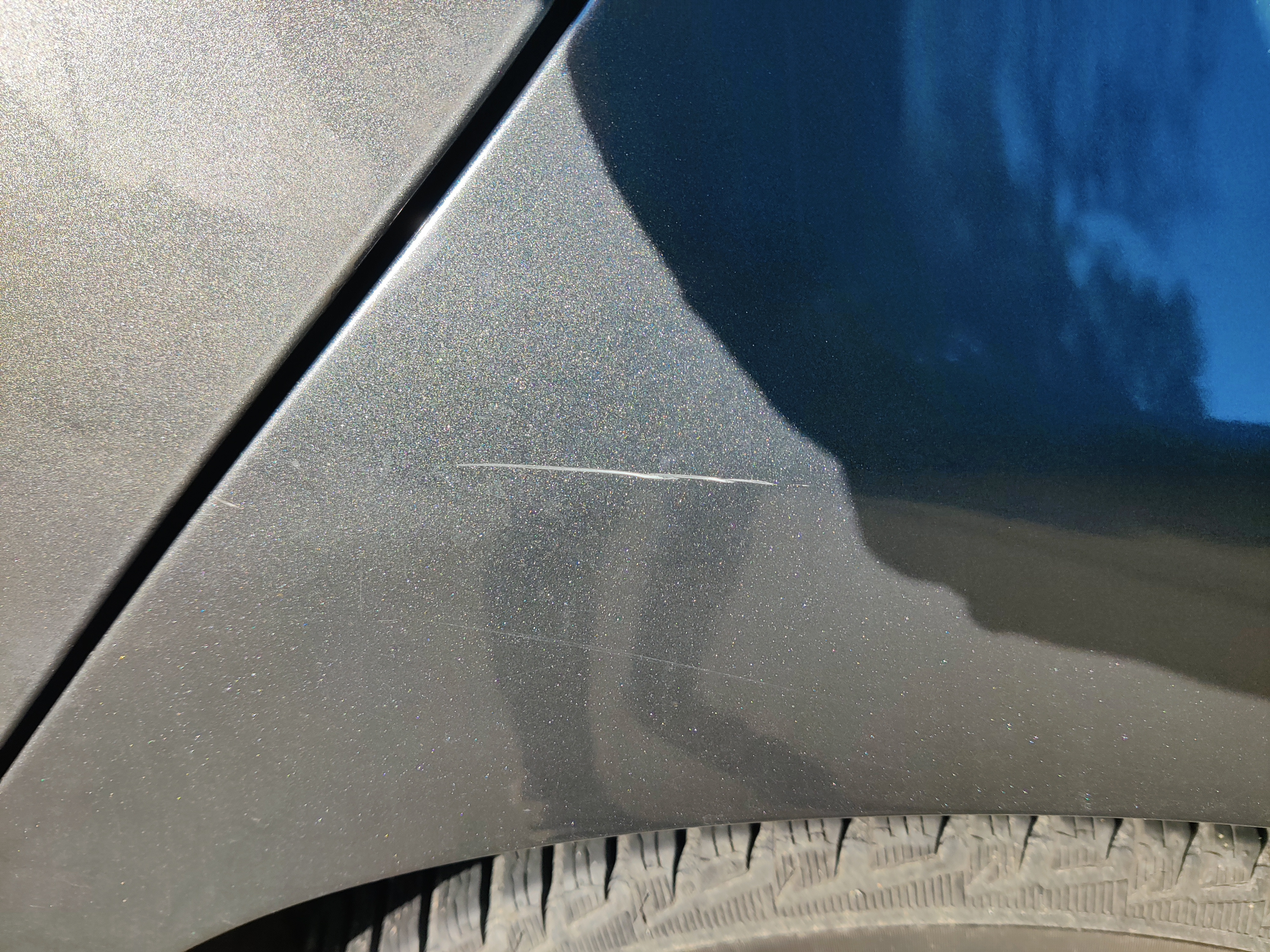 Grå Peugeot 308 fra 2010