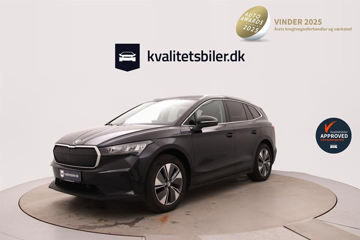 Sort Skoda Enyaq fra 2023