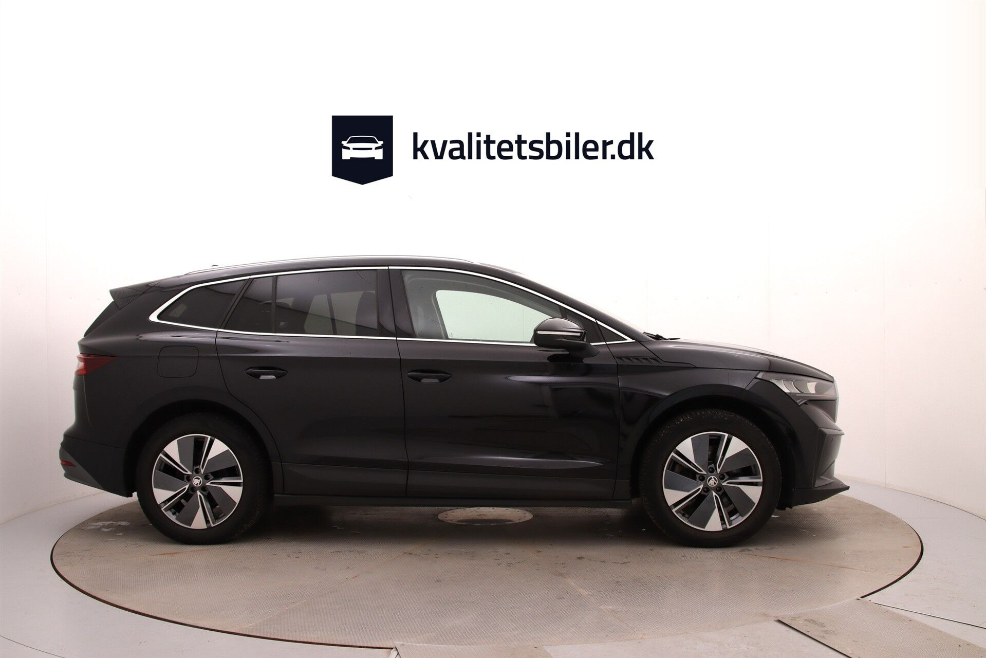 Sort Skoda Enyaq fra 2023